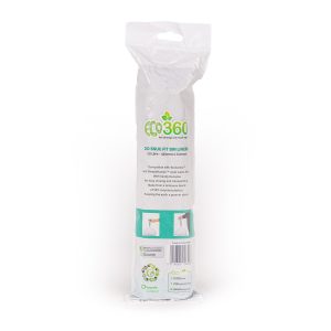 Eco360 Extra Strong Kitchen Drawstring Bin Liners 20L (20 Bags)
